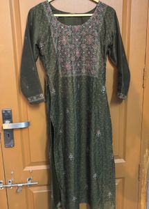 Olive Green Kurti