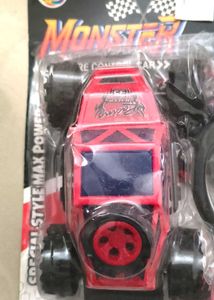Monster RC Car Toy with Steering Wheel