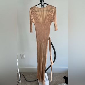 Zara Limited Edition Minimalist Midi Dress From NY