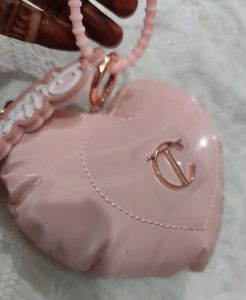 Charlotte Tilbury Heart Key Charm Cushion Pouch