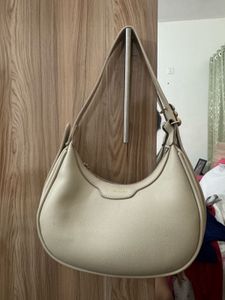 Cream Hobo Bag