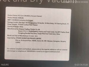 DREAME H12 Core Wet Dry Vacuum Cleaner,