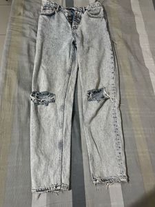 Acid Wash Denim Jeans