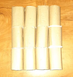 Set Of 12 [6cm × 4mtrs] Handmade Cotton Rolled Bandage