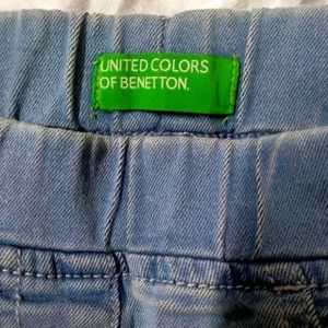 Blue Denim Jeggings