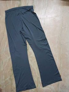 Reebok Women's Dark Grey Bootcut Workout Pants