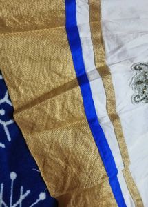 Elegant high neck Anarkali kurti with long flare