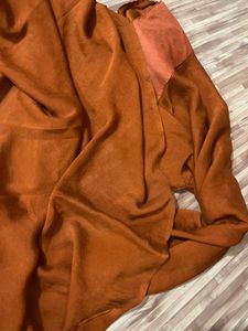 Crushed tissue silk saree new