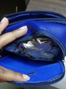 Chic Royal Blue Crossbody Bag