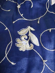 Navy Blue 💙 Organza Skirt