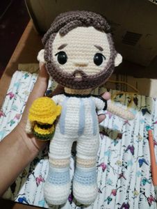 Crochet Messi Plushie