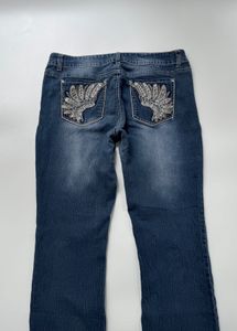 Vintage low rise bootcut jeans