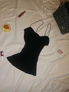 Sleek Black Camisole Top