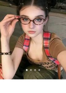 savana leopard print round glasses