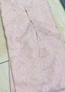 Elegant Pink Kurta Set