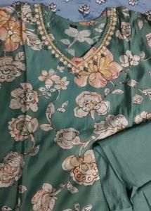 Floral Print Kurta Set