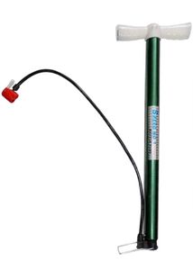 Red Bicycle Floor Pump with Free Reflector