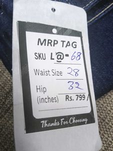 Latest Ladies high waist Jeans