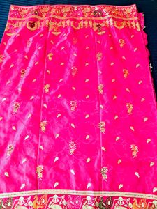 Beautiful Pink Ethnic Saree