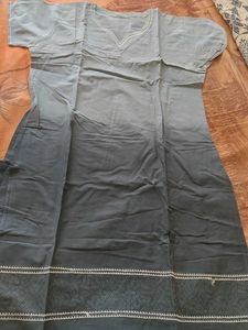 Elegant Ombre Grey Kurta