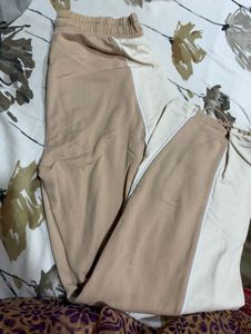 beige Two-Tone pant