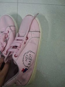 Cute Pink Sneakers