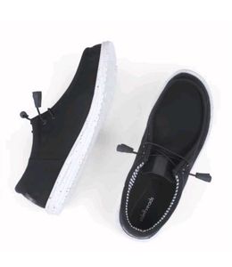 Solethreads men amigo black canvas low top