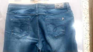 Dark Blue Denim Jeans