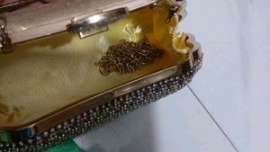 Bridal Shimmer Clutch