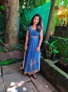 Beautiful Blue Ethnic Gown