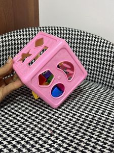 Shape Sorting Cube with 6Shapes-Activity