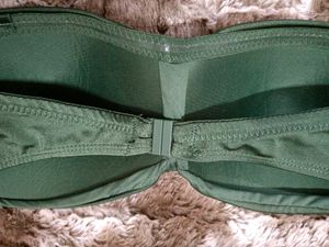 Green Bandeau Bikini Top