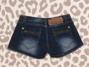 Y2k Denim low waisted shorts