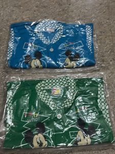 Pack 2 Cute Mickey Kids Shirts pant