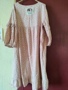 Floral Print Mini  night Dress