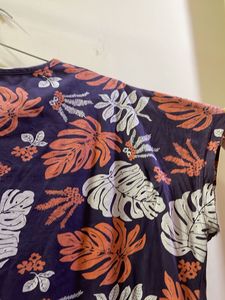 Floral Print Casual Top
