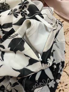 Floral Print Midi Skirt