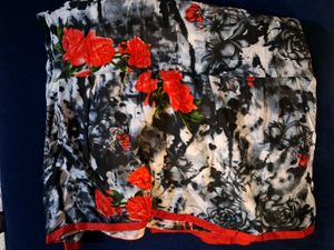 Floral Print Maxi Skirt