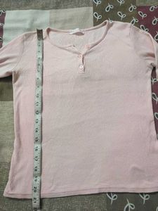 Pink Long Sleeve Top