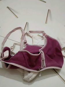 Comfortable White Bra