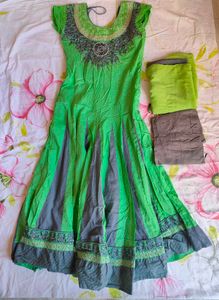 Green Kurta Set with Dupatta