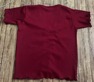 Chic Ruched V-Neck Top