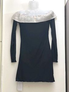 Chic Black Off-Shoulder Dress