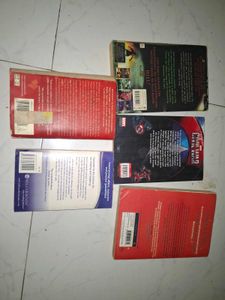 set of 5 novel Used Book Bundle