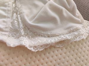 White Front Hook Bra