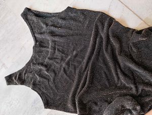 Sparkly Black Mini Dress