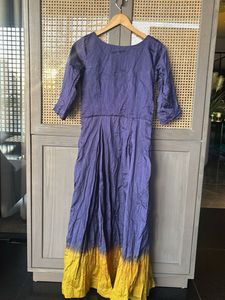 Beautiful purple &amp; Yellow Gown