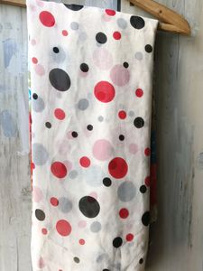 Vintage Saree With Polka Dot