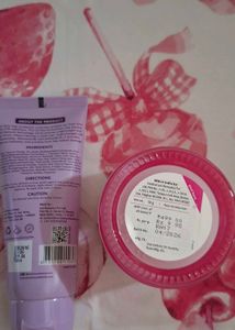 Berry Bright Sunscreen SPF 50 And plum gel cream