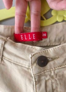 Light Green Cotton Shorts